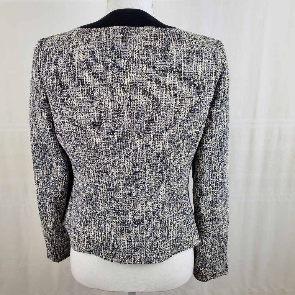 Kasper Euc One Button Lined Blazer 6p - image 2